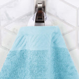 Basketweave Egyptian Cotton Solid 3 Piece Assorted Towel Set