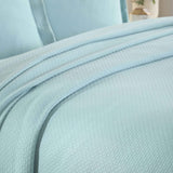 Solitaire Jacquard Matelassé Cotton Diamond Solitaire Bedspread Set
