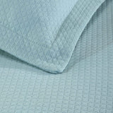 Solitaire Jacquard Matelassé Cotton Diamond Solitaire Bedspread Set