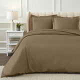 1200 Thread Count Egyptian Cotton Solid Duvet Cover Set
