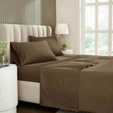 1200 Thread Count Cotton Rich Solid Deep Pocket Bed Sheet Set