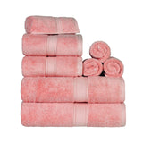 Madison Egyptian Cotton Plush Heavyweight 8 Piece Towel Set