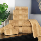 Madison Egyptian Cotton Plush Heavyweight 8 Piece Towel Set