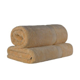 Madison Egyptian Cotton Plush Thick Absorbent Bath Sheet Set of 2