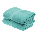 Madison Egyptian Cotton Plush Thick Absorbent Bath Towel Set of 2