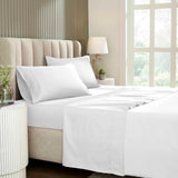 1200 Thread Count Cotton Rich Solid Deep Pocket Bed Sheet Set