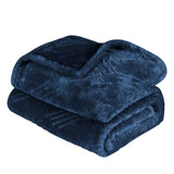 Alaska Diamond Fleece Plush Ultra-Soft Fluffy Blanket
