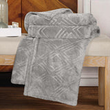 Alaska Diamond Fleece Plush Ultra-Soft Fluffy Blanket
