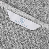 Amelia Cotton Blend Textured Diagonal Ribbed 12 Piece Towel Set