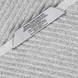 Amelia Cotton Blend Textured Diagonal Ribbed 12 Piece Towel Set