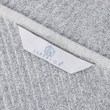 Cotton Blend Diagonal Rib Bath Towel Set of 2