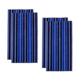 Aquast Stripe Cotton Oversized 4 Piece Beach Towel Set