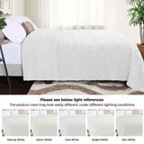 Arctic Boho Knit Jacquard Fleece Plush Medium Weight Fluffy Blanket