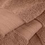 Aria Turkish Cotton Solid Heavyweight Plush Bath Towel Set of 4