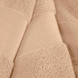 Aria Turkish Cotton Solid Heavyweight Plush Bath Towel Set of 4