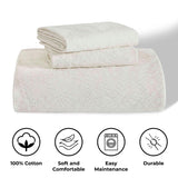 Aspen Cotton Blend Jacquard Floral Scalloped Edge Bedspread Set