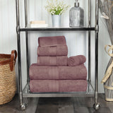 Atlas Cotton Plush Absorbent Heavyweight 6 Piece Towel Set