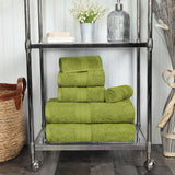 Atlas Cotton Plush Absorbent Heavyweight 6 Piece Towel Set