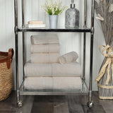 Atlas Cotton Plush Absorbent Heavyweight 6 Piece Towel Set