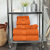 Atlas Cotton Plush Absorbent Heavyweight 6 Piece Towel Set