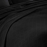 Basket Weave Matelasse Cotton Bedspread Set