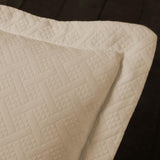 Basket Weave Matelasse Cotton Bedspread Set