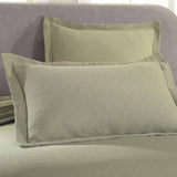 Basket Weave Matelasse Cotton Bedspread Set