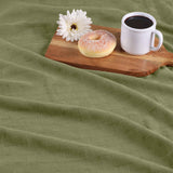 Basketweave Classic Farmhouse All-Season Cotton Blanket