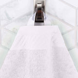 Basketweave Jacquard and Solid 6 Piece Egyptian Cotton Towel Set