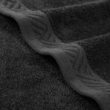 Basketweave Jacquard and Solid 6 Piece Egyptian Cotton Towel Set