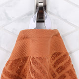 Basketweave Jacquard Egyptian Cotton Medium Weight Plush 3 Piece Towel Set