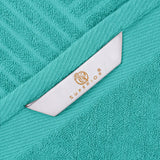 Basketweave Jacquard Egyptian Cotton Medium Weight Plush 3 Piece Towel Set