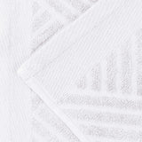 Basketweave Jacquard Egyptian Cotton Medium Weight Plush 3 Piece Towel Set