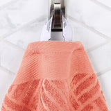 Basketweave Jacquard Egyptian Cotton Medium Weight Plush 3 Piece Towel Set