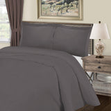 1000 Thread Count Cotton Blend Solid 3 Piece Duvet Cover Set