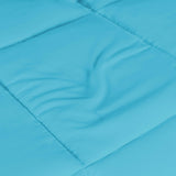Brushed Microfiber Down Alternative Medium Weight Solid Comforter