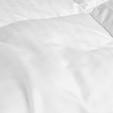 Brushed Microfiber Down Alternative Medium Weight Striped Comforter