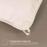 Brushed Microfiber Reversible Down Alternative Comforter