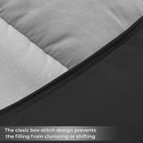 Brushed Microfiber Reversible Down Alternative Comforter