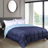 Brushed Microfiber Reversible Down Alternative Comforter