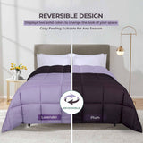 Brushed Microfiber Reversible Down Alternative Comforter