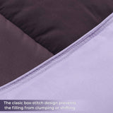 Brushed Microfiber Reversible Down Alternative Comforter