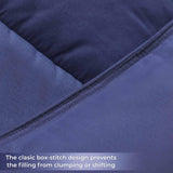 Brushed Microfiber Reversible Down Alternative Comforter