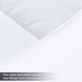 Brushed Microfiber Reversible Down Alternative Comforter