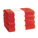 Cabana Stripe Oversized Cotton Beach Towel Set Of 2,4,6