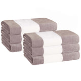 Cabana Stripe Oversized Cotton Beach Towel Set Of 2,4,6