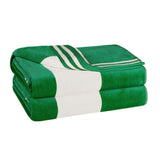 Cabana Stripe Oversized Cotton Beach Towel Set Of 2,4,6