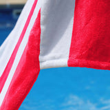 Cabana Striped Cotton Standard Size Chaise Lounge Chair Cover Set of 2