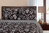 Cambridge Cotton Reversible Ikat 3-Piece Quilt Set Full/Queen