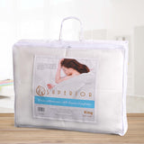 Classic Reversible Medium Weight Down Alternative Microfiber Comforter